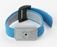 Wriststrap, Premium,Adjustable, Fabric, Dual Connection3M Electronic Handling